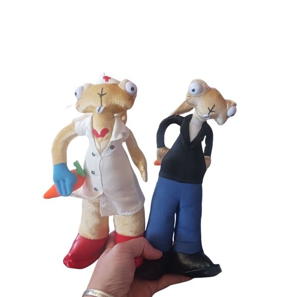 Blink 182 rabbit pair 11 inch enema and turtle new without tags - Picture 1 of 4